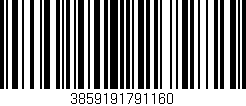 Código de barras (EAN, GTIN, SKU, ISBN): '3859191791160'