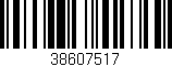 Código de barras (EAN, GTIN, SKU, ISBN): '38607517'