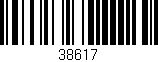 Código de barras (EAN, GTIN, SKU, ISBN): '38617'