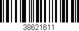 Código de barras (EAN, GTIN, SKU, ISBN): '38621611'