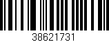 Código de barras (EAN, GTIN, SKU, ISBN): '38621731'