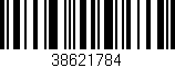 Código de barras (EAN, GTIN, SKU, ISBN): '38621784'