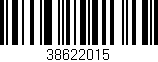 Código de barras (EAN, GTIN, SKU, ISBN): '38622015'