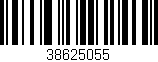 Código de barras (EAN, GTIN, SKU, ISBN): '38625055'