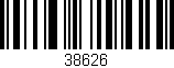 Código de barras (EAN, GTIN, SKU, ISBN): '38626'