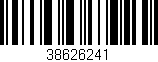 Código de barras (EAN, GTIN, SKU, ISBN): '38626241'