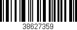 Código de barras (EAN, GTIN, SKU, ISBN): '38627359'