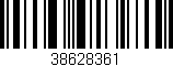 Código de barras (EAN, GTIN, SKU, ISBN): '38628361'