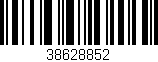 Código de barras (EAN, GTIN, SKU, ISBN): '38628852'
