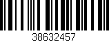 Código de barras (EAN, GTIN, SKU, ISBN): '38632457'
