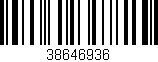 Código de barras (EAN, GTIN, SKU, ISBN): '38646936'
