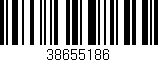 Código de barras (EAN, GTIN, SKU, ISBN): '38655186'