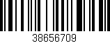 Código de barras (EAN, GTIN, SKU, ISBN): '38656709'