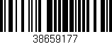 Código de barras (EAN, GTIN, SKU, ISBN): '38659177'