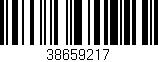 Código de barras (EAN, GTIN, SKU, ISBN): '38659217'