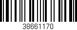 Código de barras (EAN, GTIN, SKU, ISBN): '38661170'