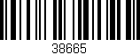 Código de barras (EAN, GTIN, SKU, ISBN): '38665'