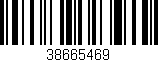 Código de barras (EAN, GTIN, SKU, ISBN): '38665469'