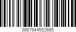 Código de barras (EAN, GTIN, SKU, ISBN): '3867944552685'