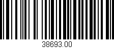 Código de barras (EAN, GTIN, SKU, ISBN): '38693.00'