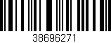 Código de barras (EAN, GTIN, SKU, ISBN): '38696271'