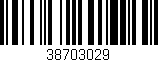 Código de barras (EAN, GTIN, SKU, ISBN): '38703029'