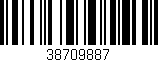 Código de barras (EAN, GTIN, SKU, ISBN): '38709887'