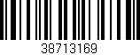Código de barras (EAN, GTIN, SKU, ISBN): '38713169'