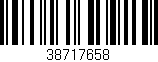 Código de barras (EAN, GTIN, SKU, ISBN): '38717658'