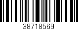 Código de barras (EAN, GTIN, SKU, ISBN): '38718569'