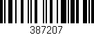 Código de barras (EAN, GTIN, SKU, ISBN): '387207'