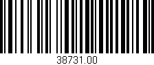Código de barras (EAN, GTIN, SKU, ISBN): '38731.00'