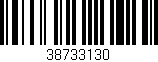Código de barras (EAN, GTIN, SKU, ISBN): '38733130'