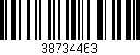 Código de barras (EAN, GTIN, SKU, ISBN): '38734463'