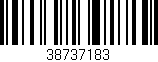 Código de barras (EAN, GTIN, SKU, ISBN): '38737183'