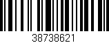 Código de barras (EAN, GTIN, SKU, ISBN): '38738621'