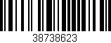 Código de barras (EAN, GTIN, SKU, ISBN): '38738623'