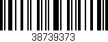Código de barras (EAN, GTIN, SKU, ISBN): '38739373'