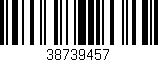 Código de barras (EAN, GTIN, SKU, ISBN): '38739457'
