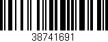 Código de barras (EAN, GTIN, SKU, ISBN): '38741691'