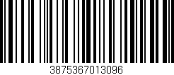 Código de barras (EAN, GTIN, SKU, ISBN): '3875367013096'