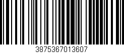 Código de barras (EAN, GTIN, SKU, ISBN): '3875367013607'