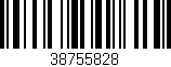 Código de barras (EAN, GTIN, SKU, ISBN): '38755828'