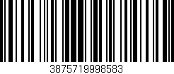 Código de barras (EAN, GTIN, SKU, ISBN): '3875719998583'