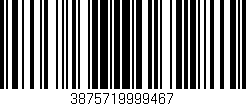 Código de barras (EAN, GTIN, SKU, ISBN): '3875719999467'