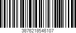 Código de barras (EAN, GTIN, SKU, ISBN): '3876218546107'