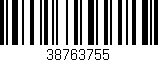 Código de barras (EAN, GTIN, SKU, ISBN): '38763755'