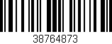 Código de barras (EAN, GTIN, SKU, ISBN): '38764873'