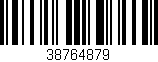 Código de barras (EAN, GTIN, SKU, ISBN): '38764879'