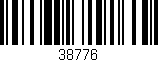 Código de barras (EAN, GTIN, SKU, ISBN): '38776'